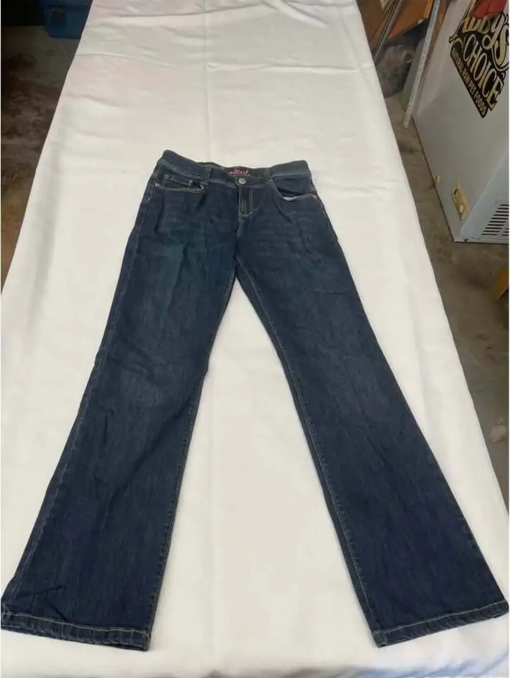 Gymboree Girls Size 12 Bootcut Dark Wash Jeans